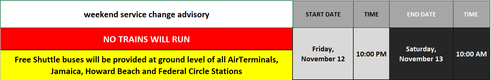 Airtrain Jfk John F Kennedy International Airport